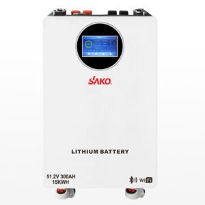 Batería de litio Sako 15 kWh 51.2V 300Ah